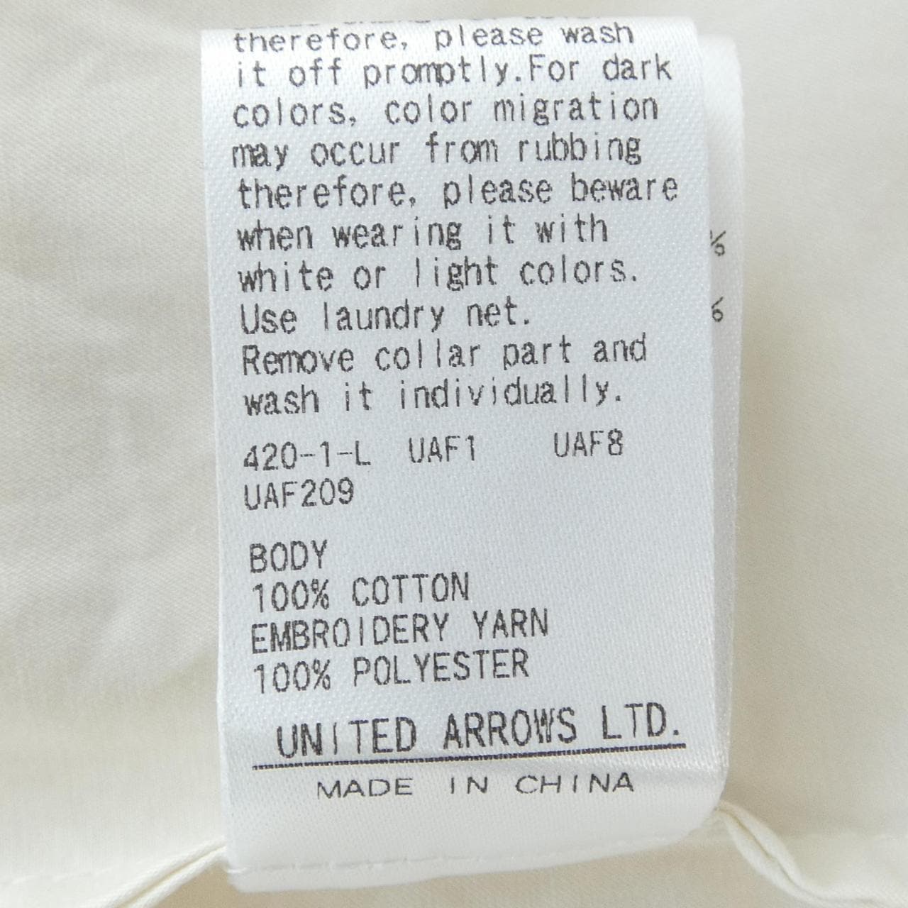 ロク 6ROKU シャツ