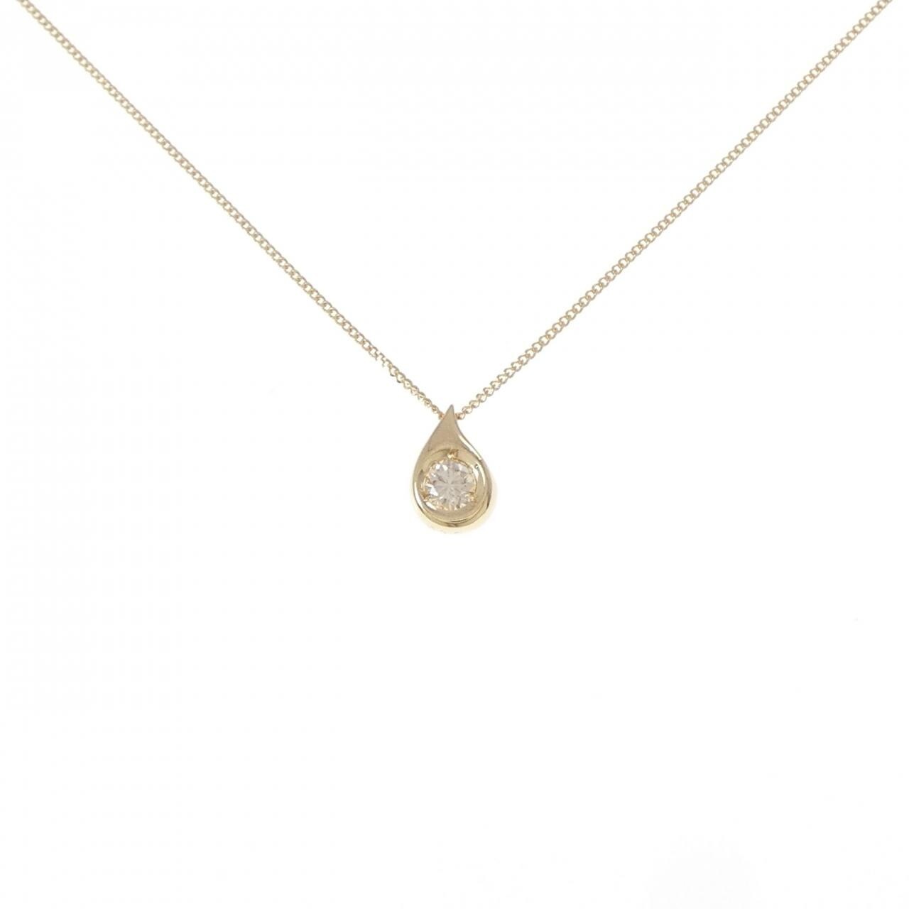 K18YG ダイヤモンド ネックレス 0.10CT