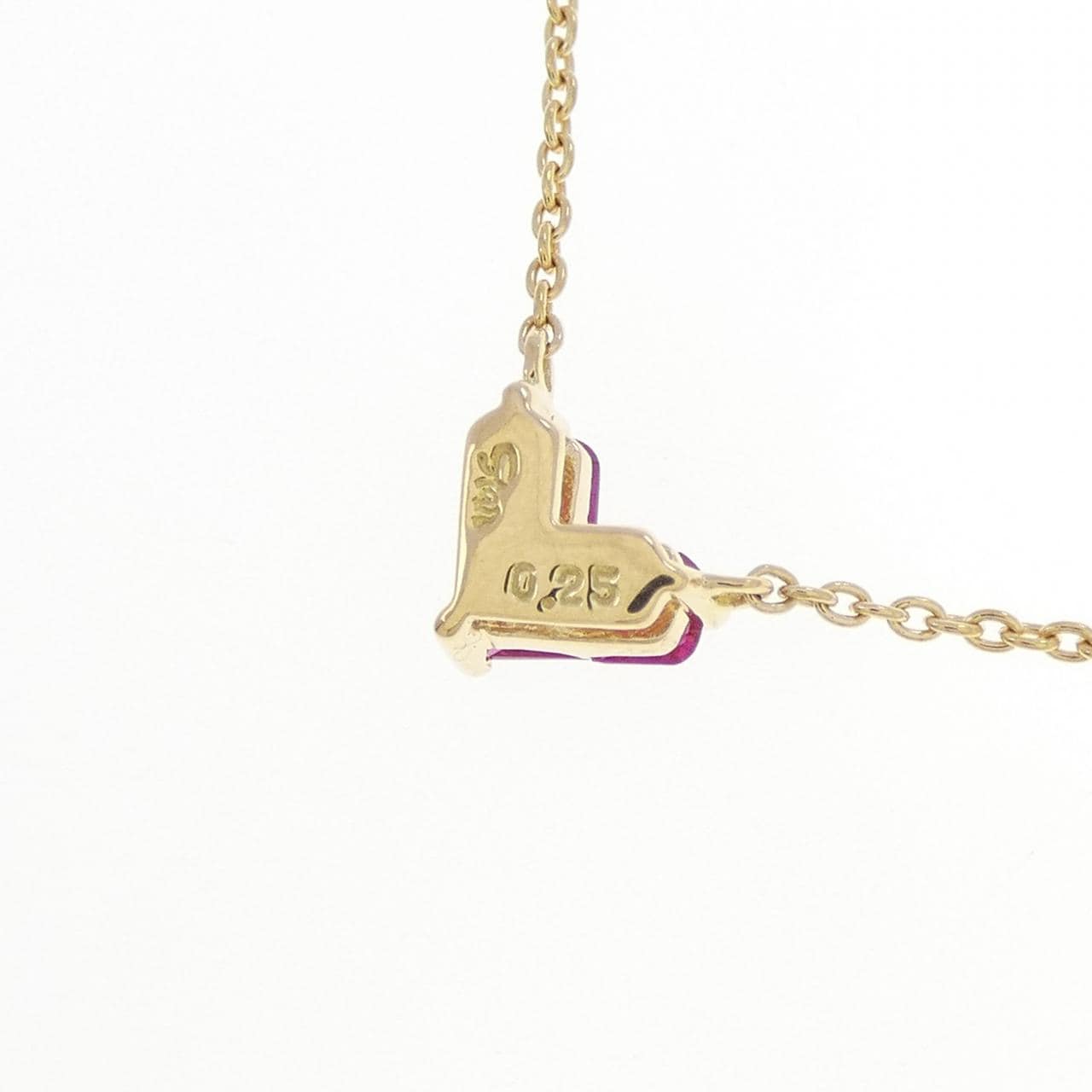 スタージュエリー ミステリアスハート ネックレス 0.25CT