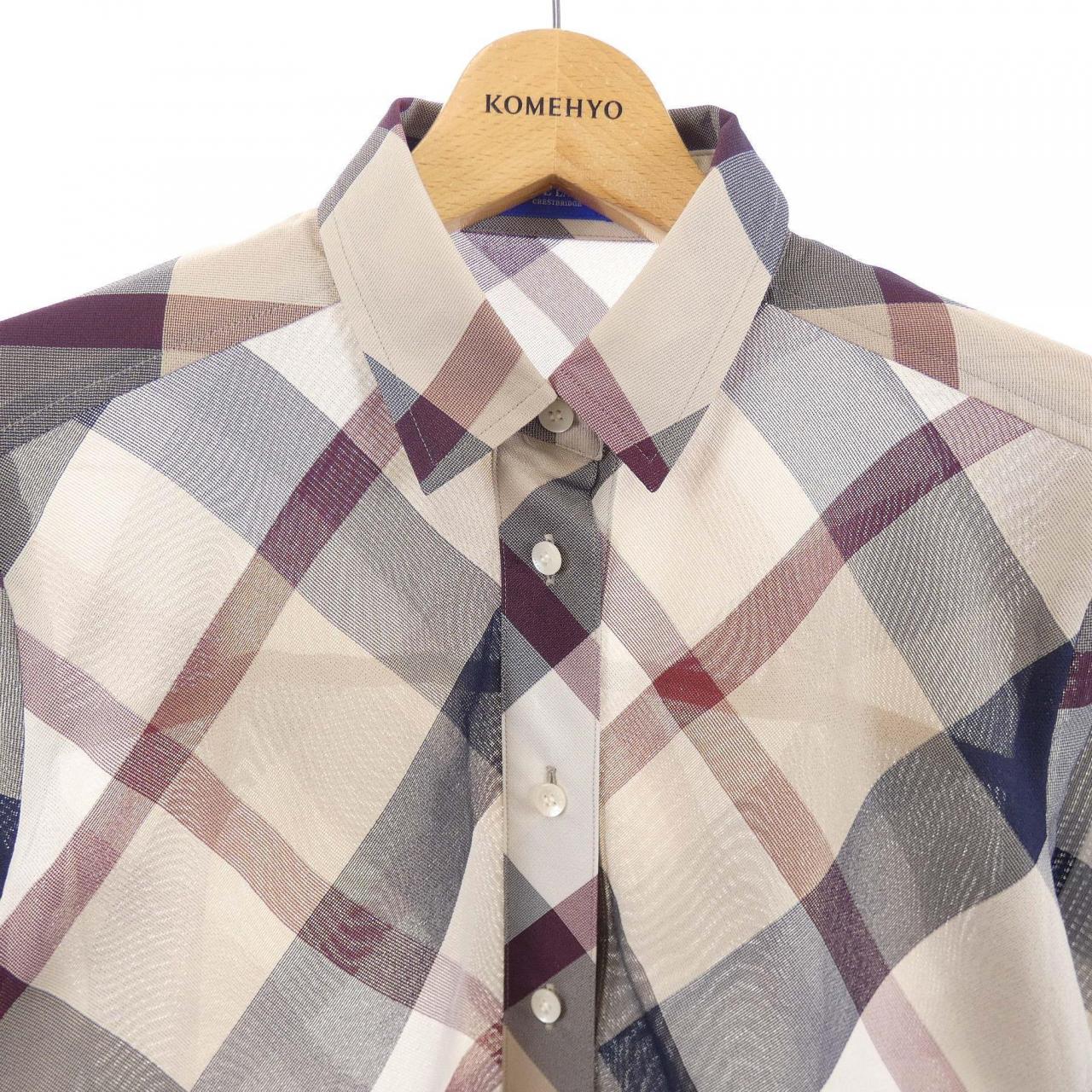 ブルーレーベルクレストブリッジ BLUE LABEL CRESTBRIDGE S／Sシャツ