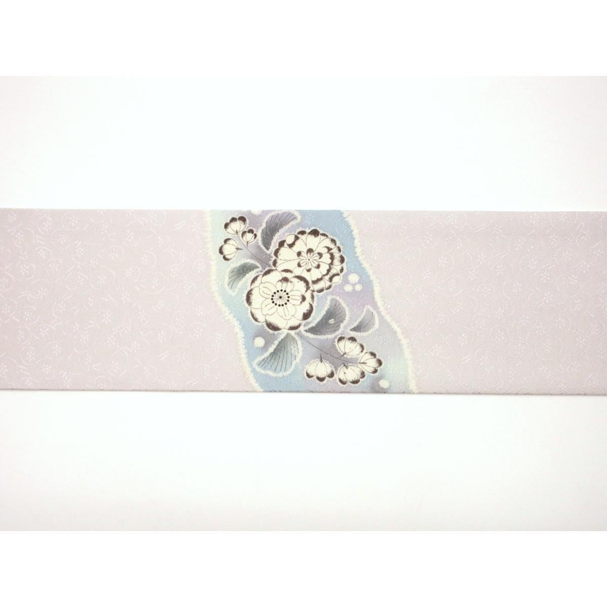 名古屋帯　染帯　友禅加工