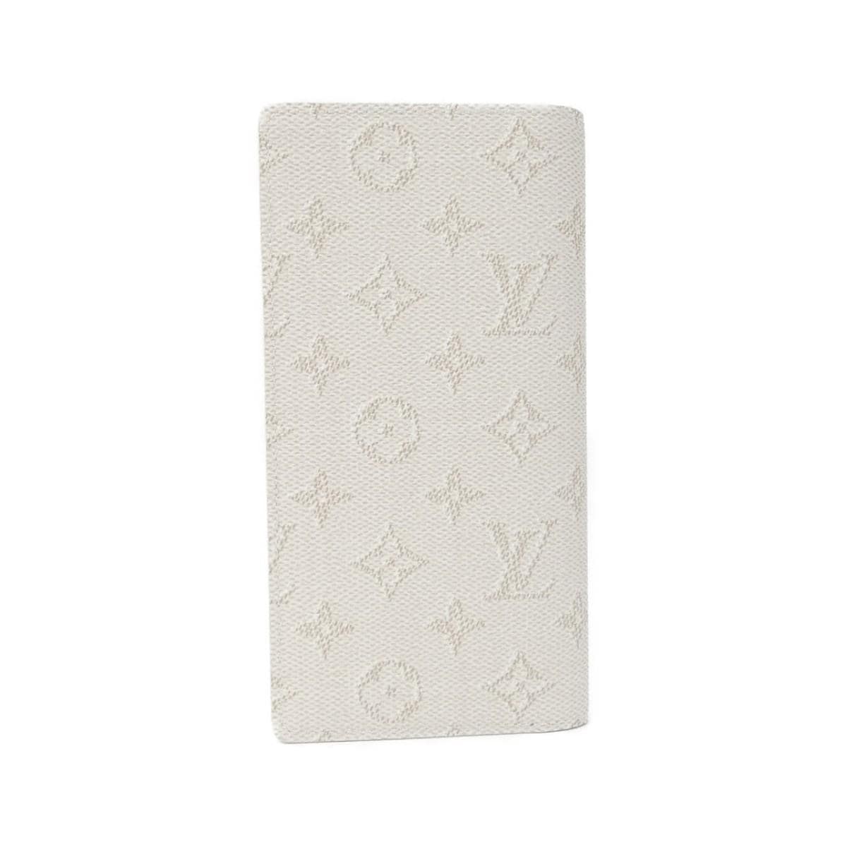 [未使用品] LOUIS VUITTON Monogram Heritage Portefeuille Brazza M15156 钱包