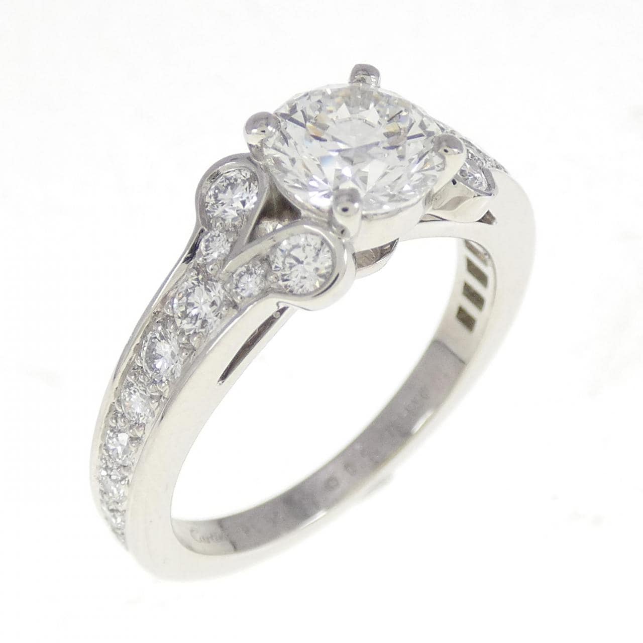 Cartier亚芭蕾舞者戒指 0.92CT G VS1 VG
