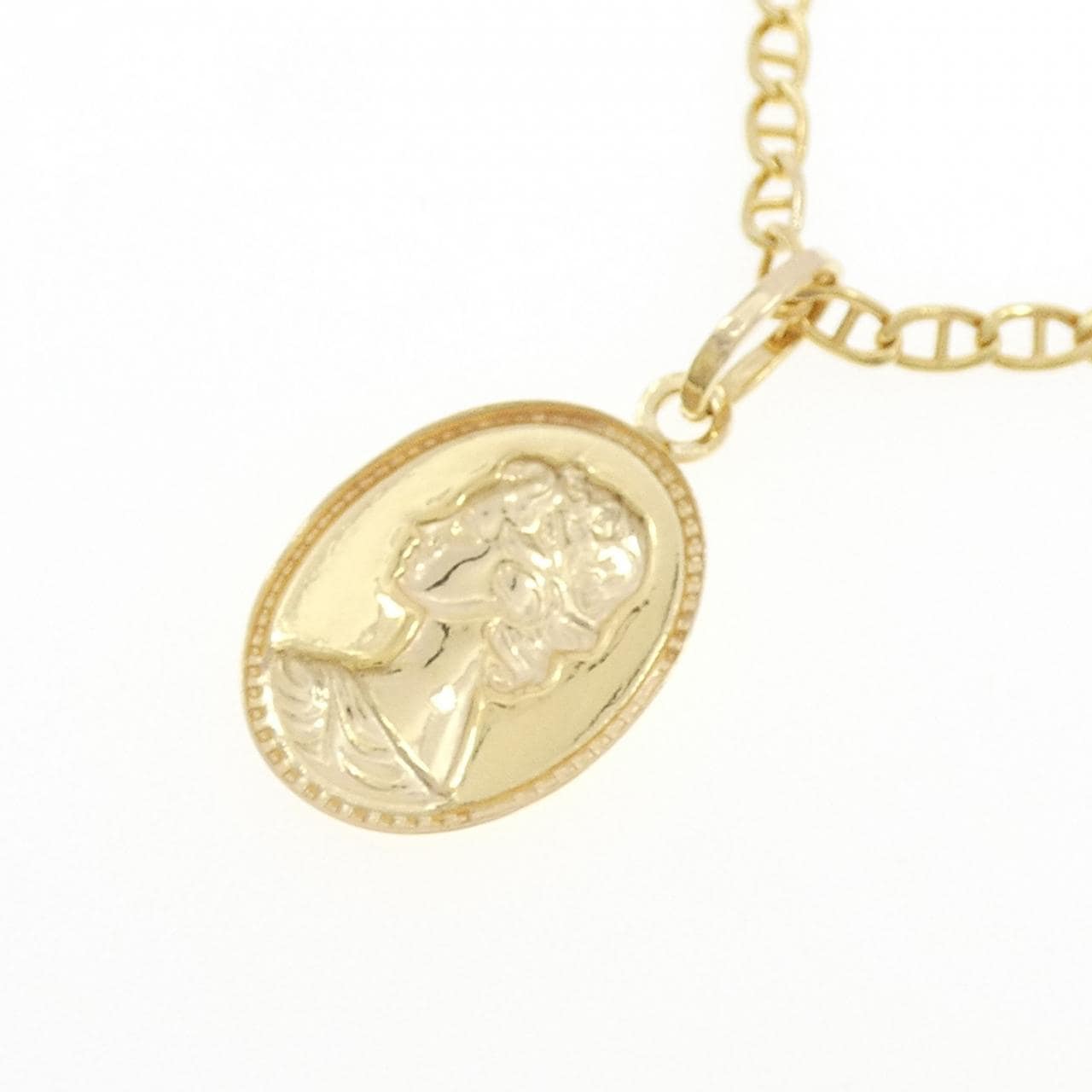 750YG necklace