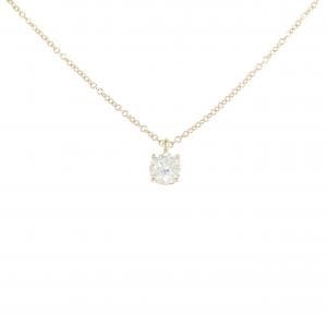 ティファニー ソリティア ネックレス 0.43CT H VVS1 3EXT