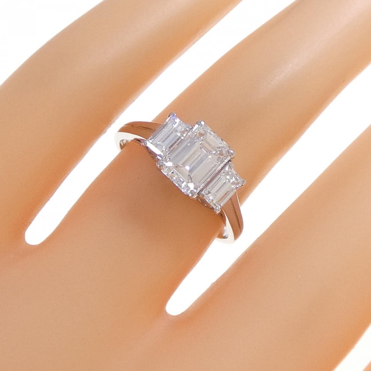 ミキモト ダイヤモンド リング 0.97CT
