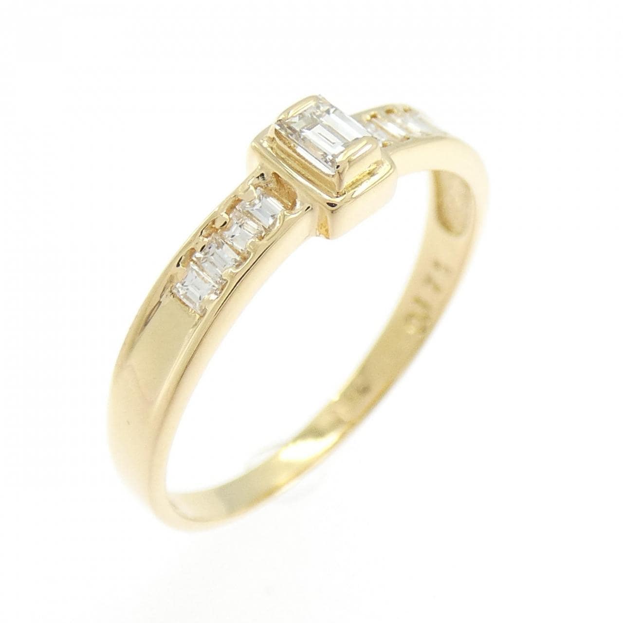 K18YG ダイヤモンド リング 0.171CT
