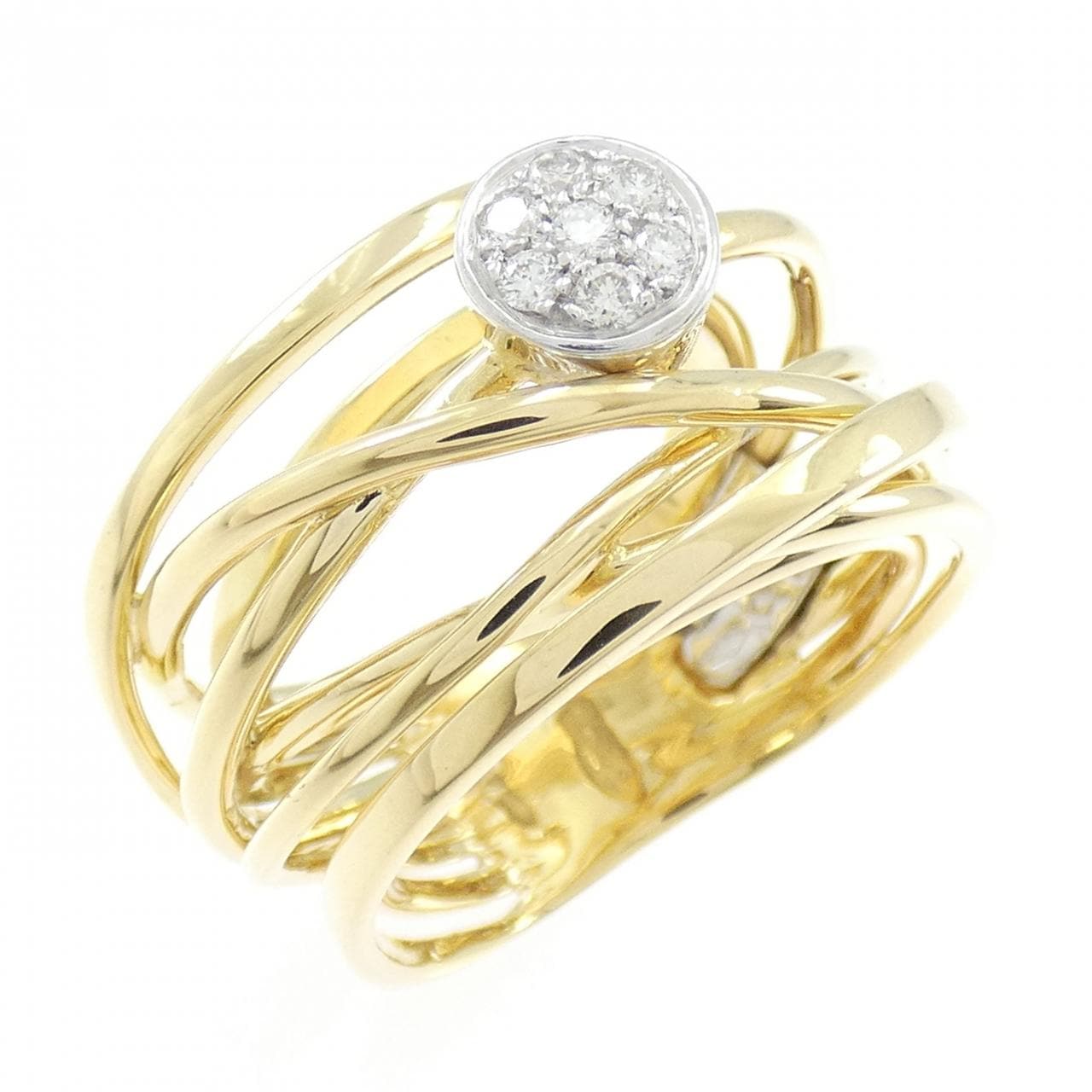 ポンテヴェキオ ダイヤモンド リング 0.14CT