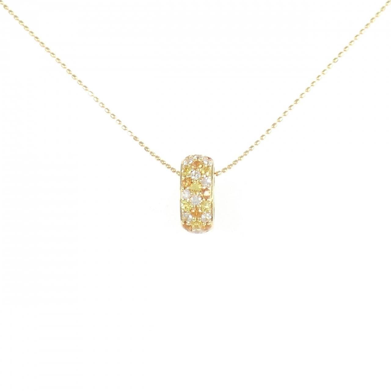 K18YG サファイヤ ネックレス 0.55CT