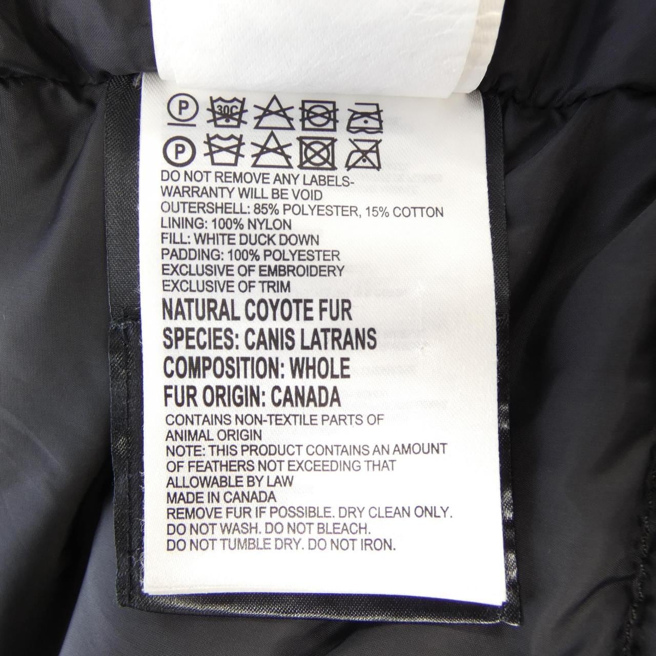 カナダグース CANADA GOOSE 3037L VICTORIA ヴィクトリア ダウンコート