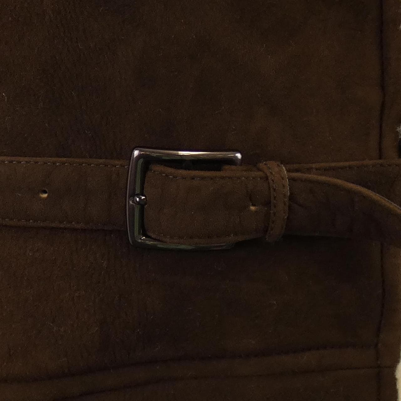 エルメス HERMES ムートンコート