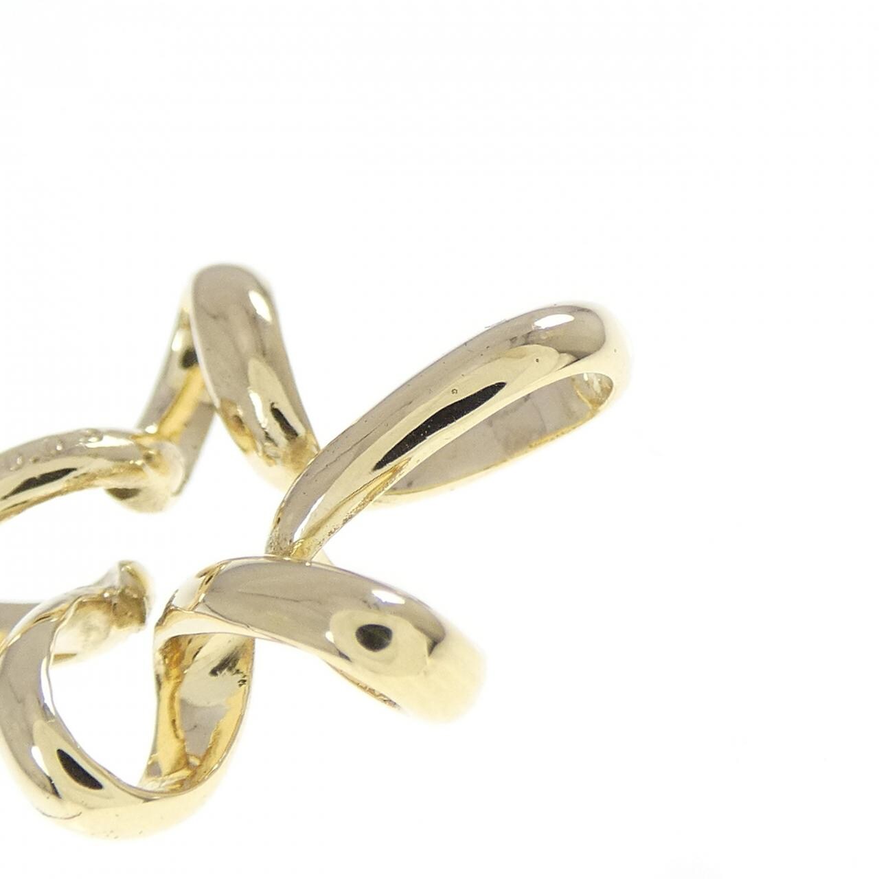 K18YG スター ダイヤモンド ペンダント 0.03CT