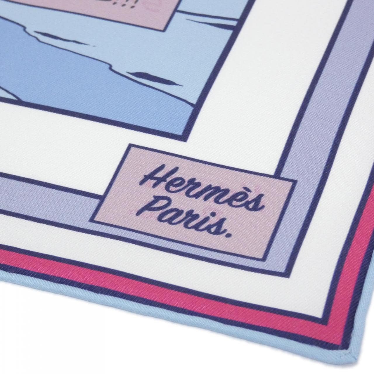 エルメス WOW カレ ダブル フェイス 903463S スカーフ