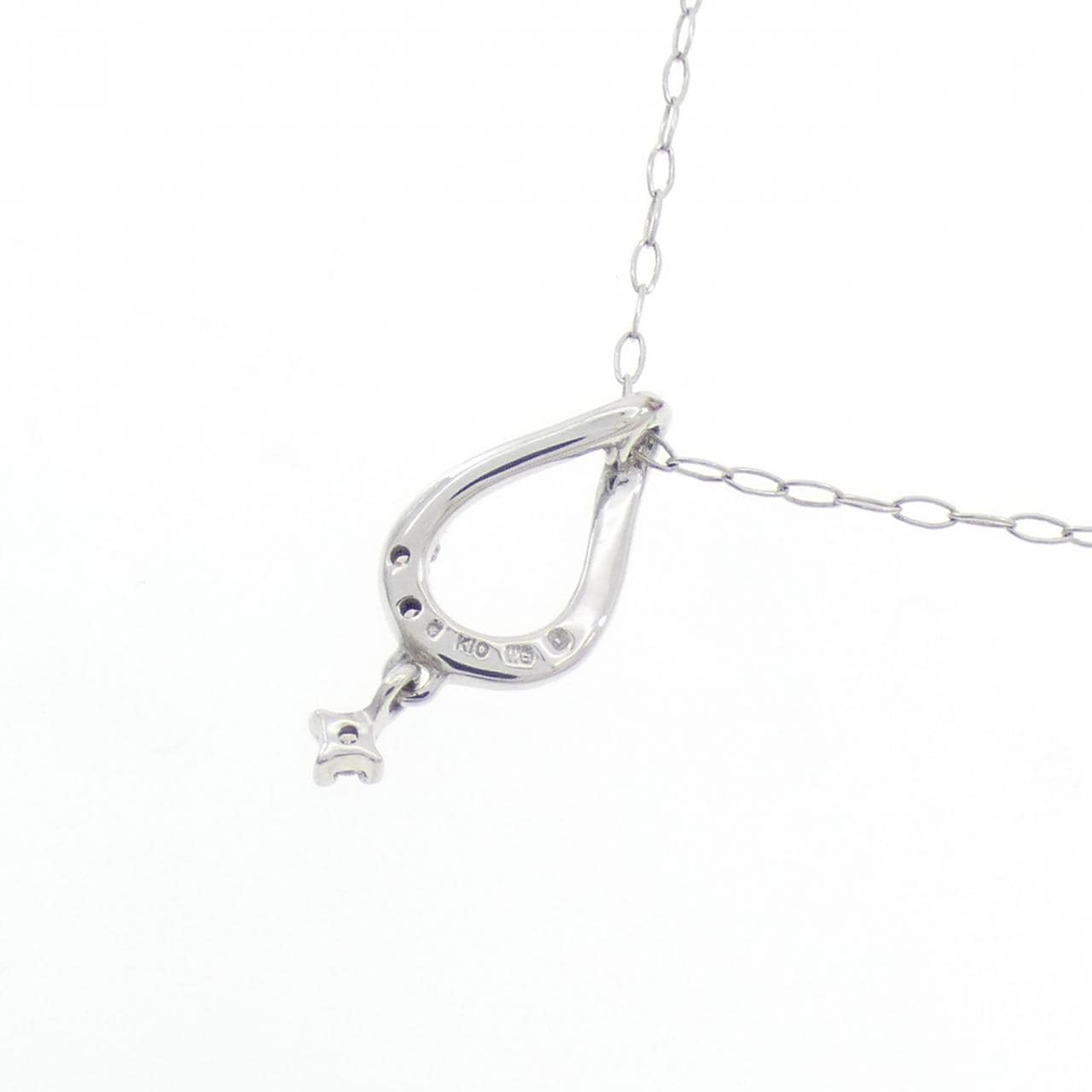 K10WG ダイヤモンド ネックレス