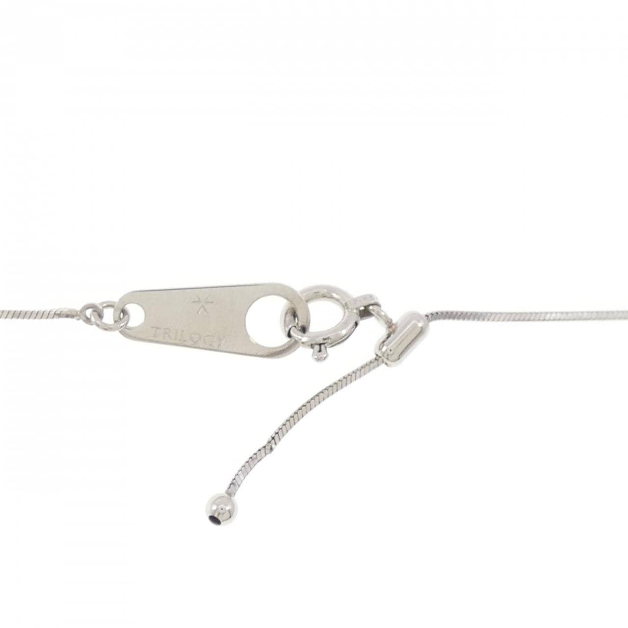 トリロジー ダイヤモンド ネックレス 0.32CT