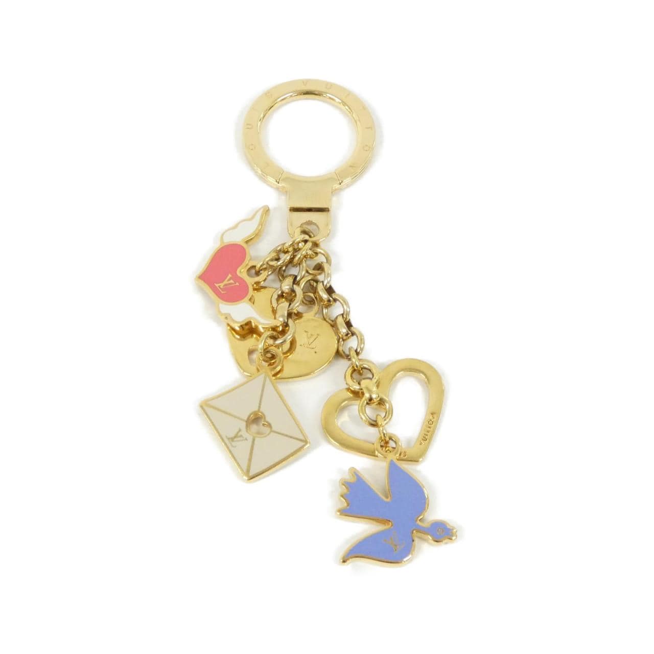 LOUIS VUITTON Porte Cle Messager M66264 Qeelin