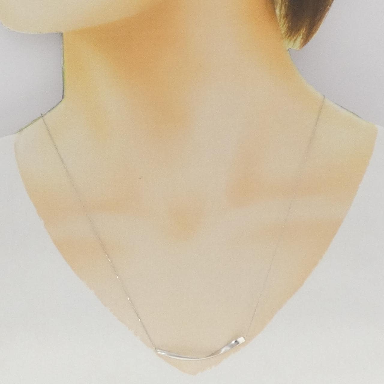 K18WG ネックレス