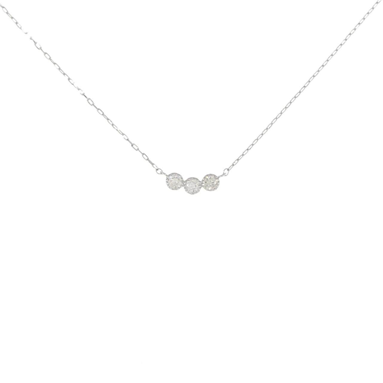 [BRAND NEW] PT Diamond Necklace 0.10CT