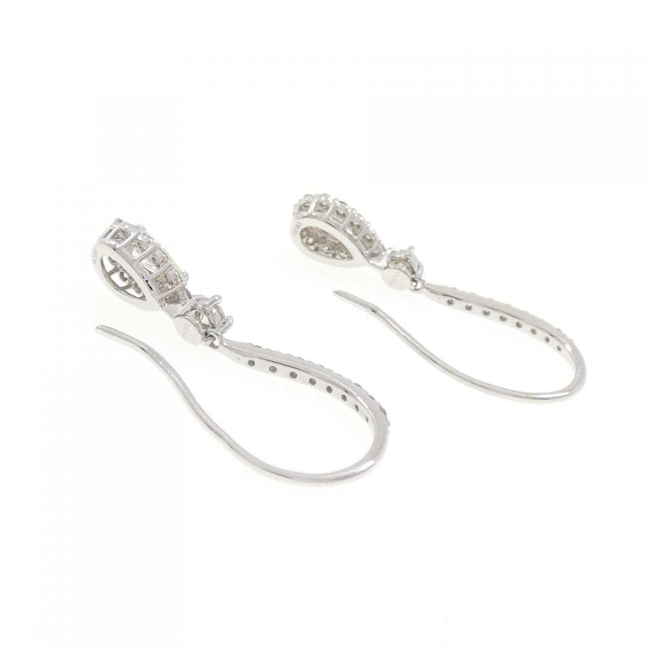 【新品】PT950 ダイヤモンド ピアス 0.60CT