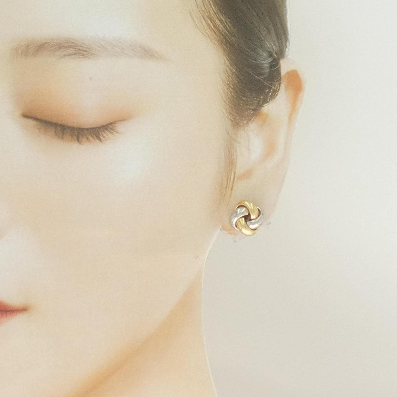 【新品】750YG/750WG ピアス