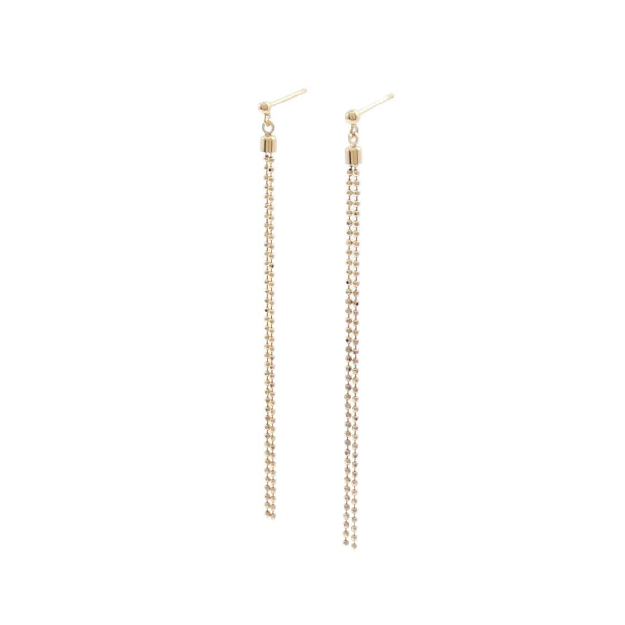 K18YG earrings