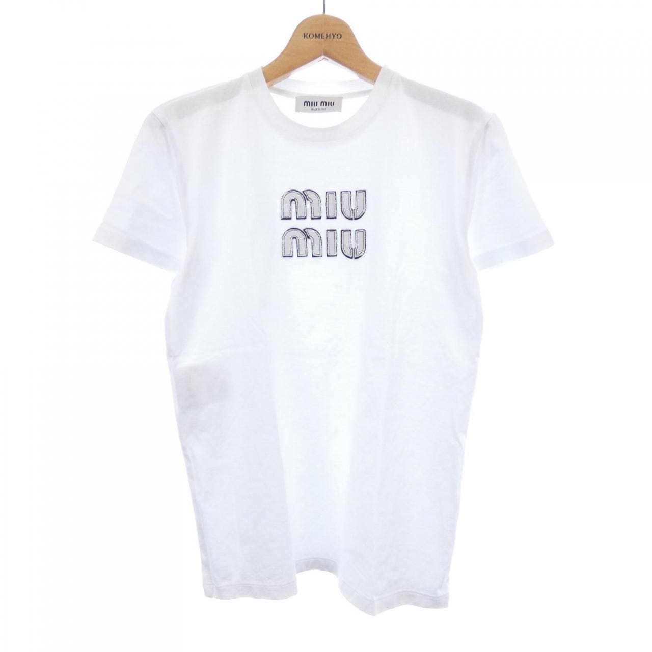 ミュウミュウ MIU MIU MJN345 S231 12MF Tシャツ