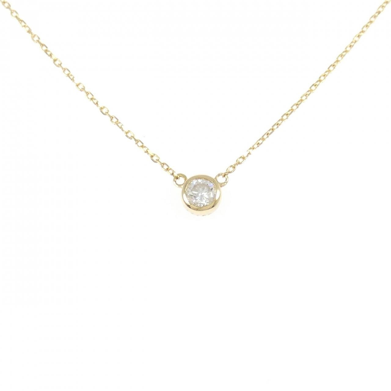 K18YG ダイヤモンド ネックレス 0.128CT