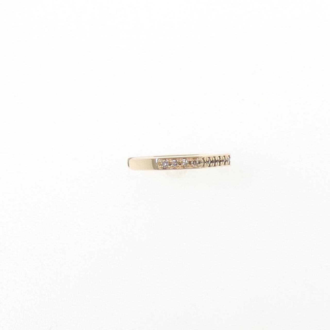 ヒロタカ オクタゴン イヤーカフ 0.07CT 片耳