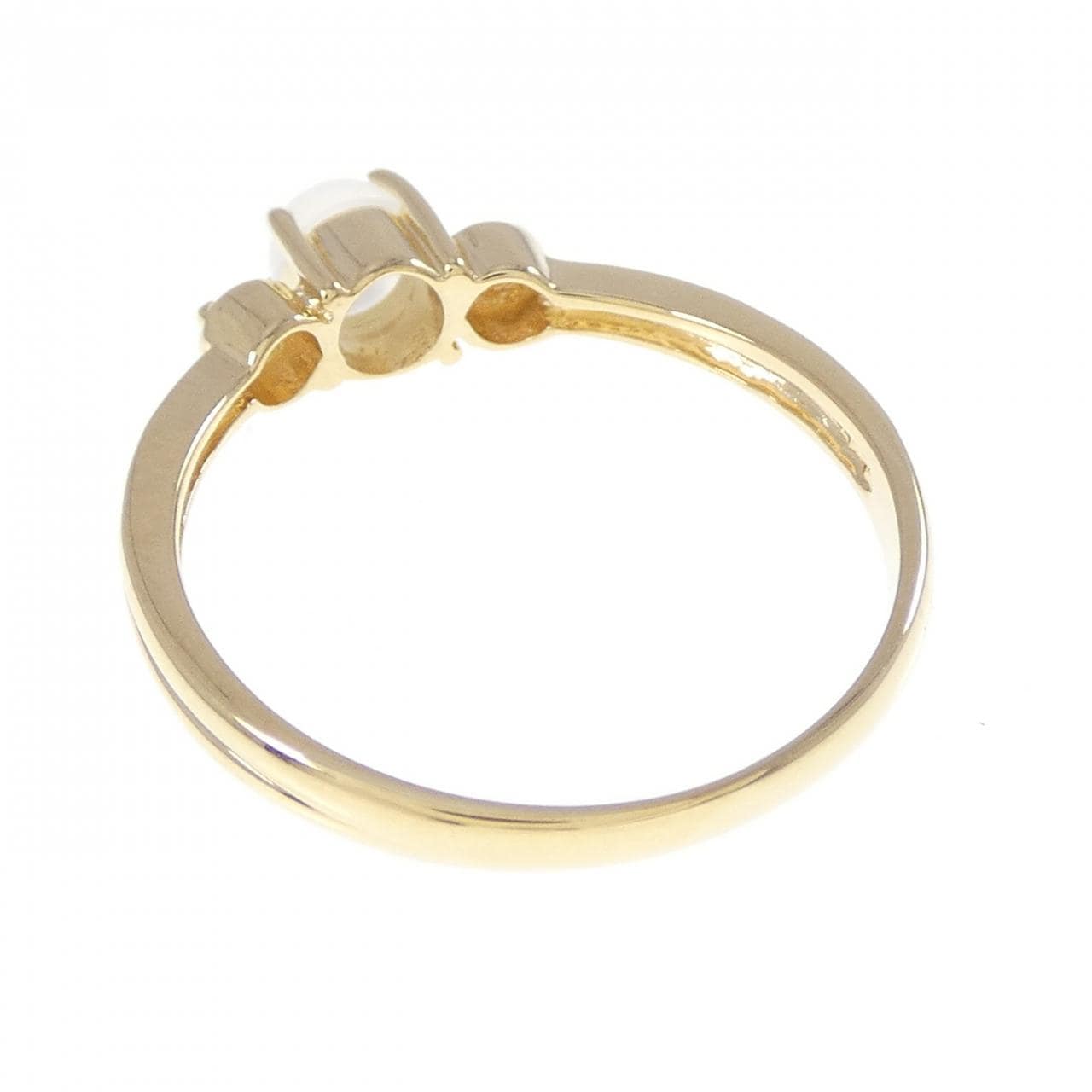 K18YG ムーンストーン リング