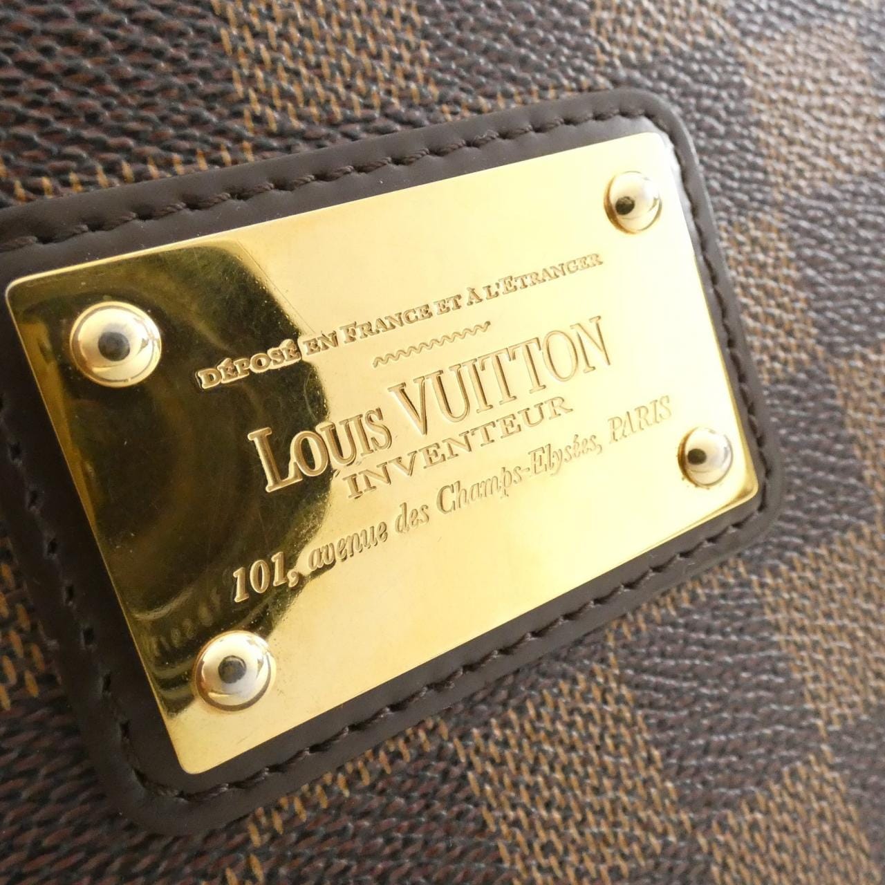 ルイヴィトン ダミエ エヴァ N55213 ショルダーバッグ