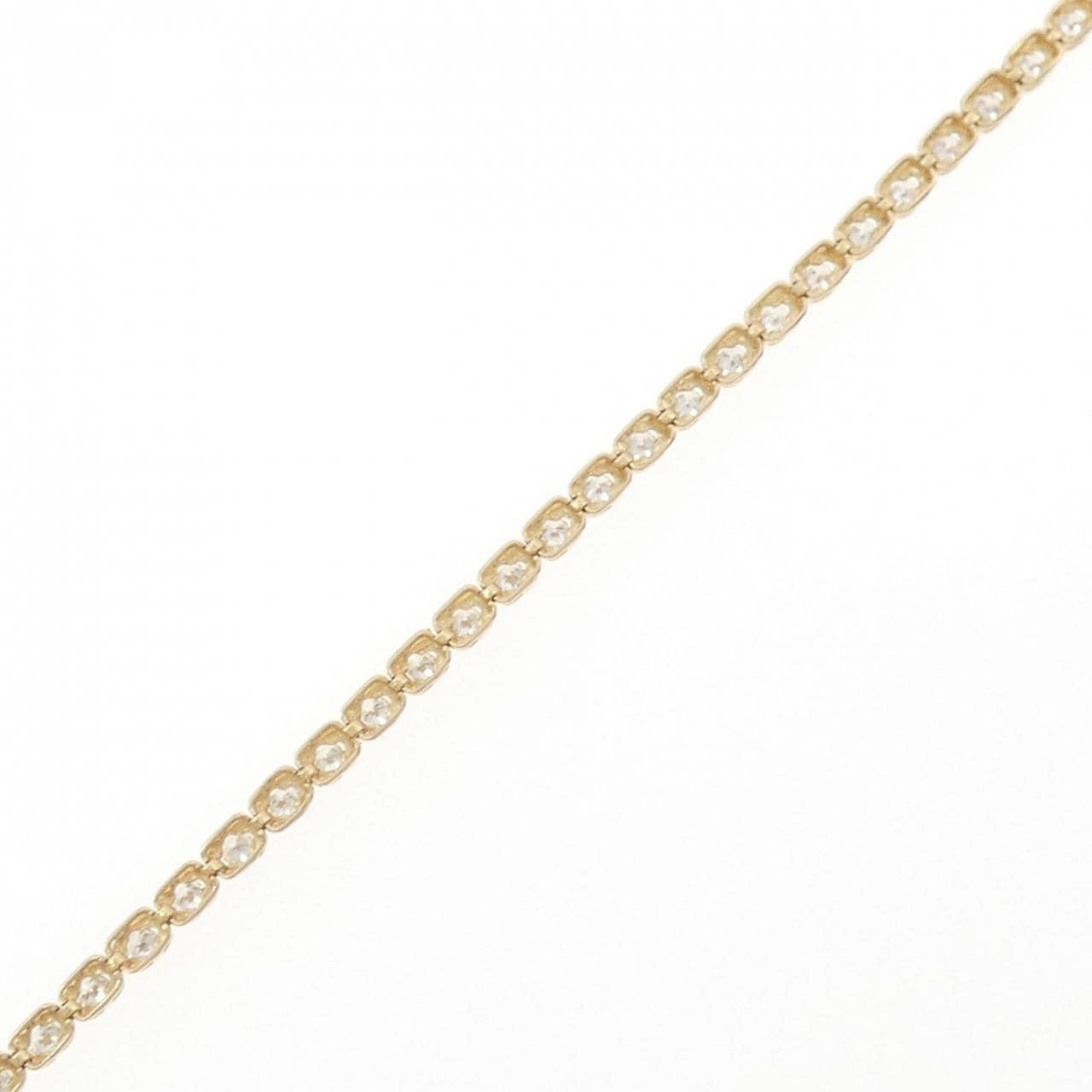 K18YG ダイヤモンド ブレスレット 1.00CT