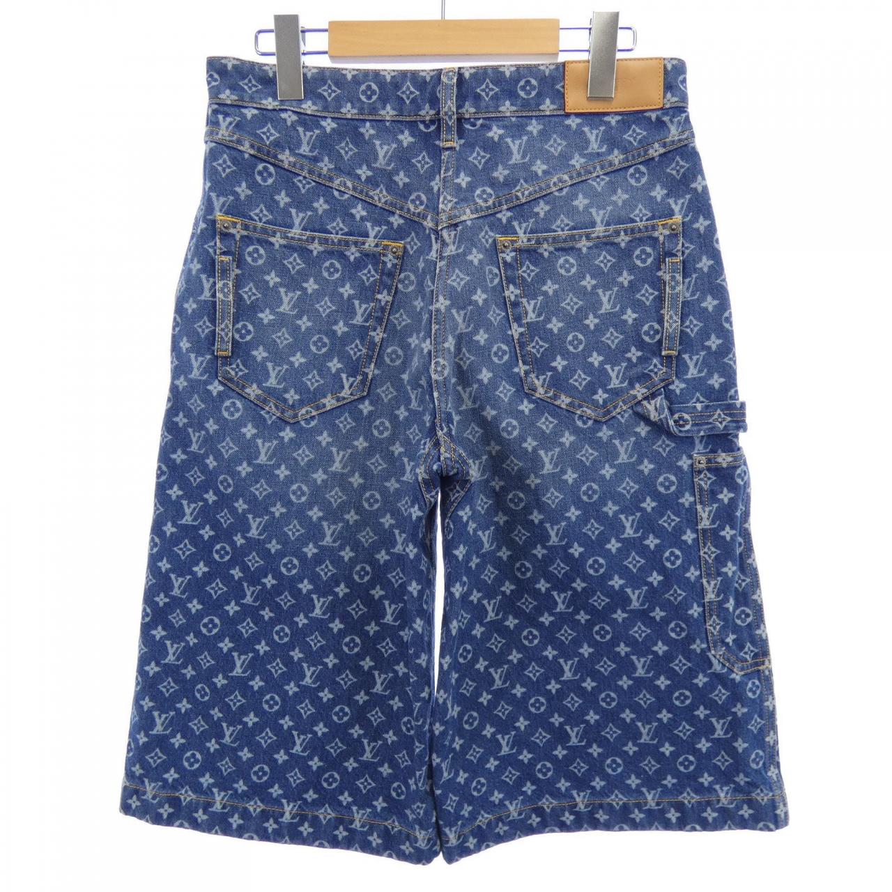 ルイヴィトン LOUIS VUITTON モノグラムデニム バミューダショツ FTPA42EFY ショートパンツ