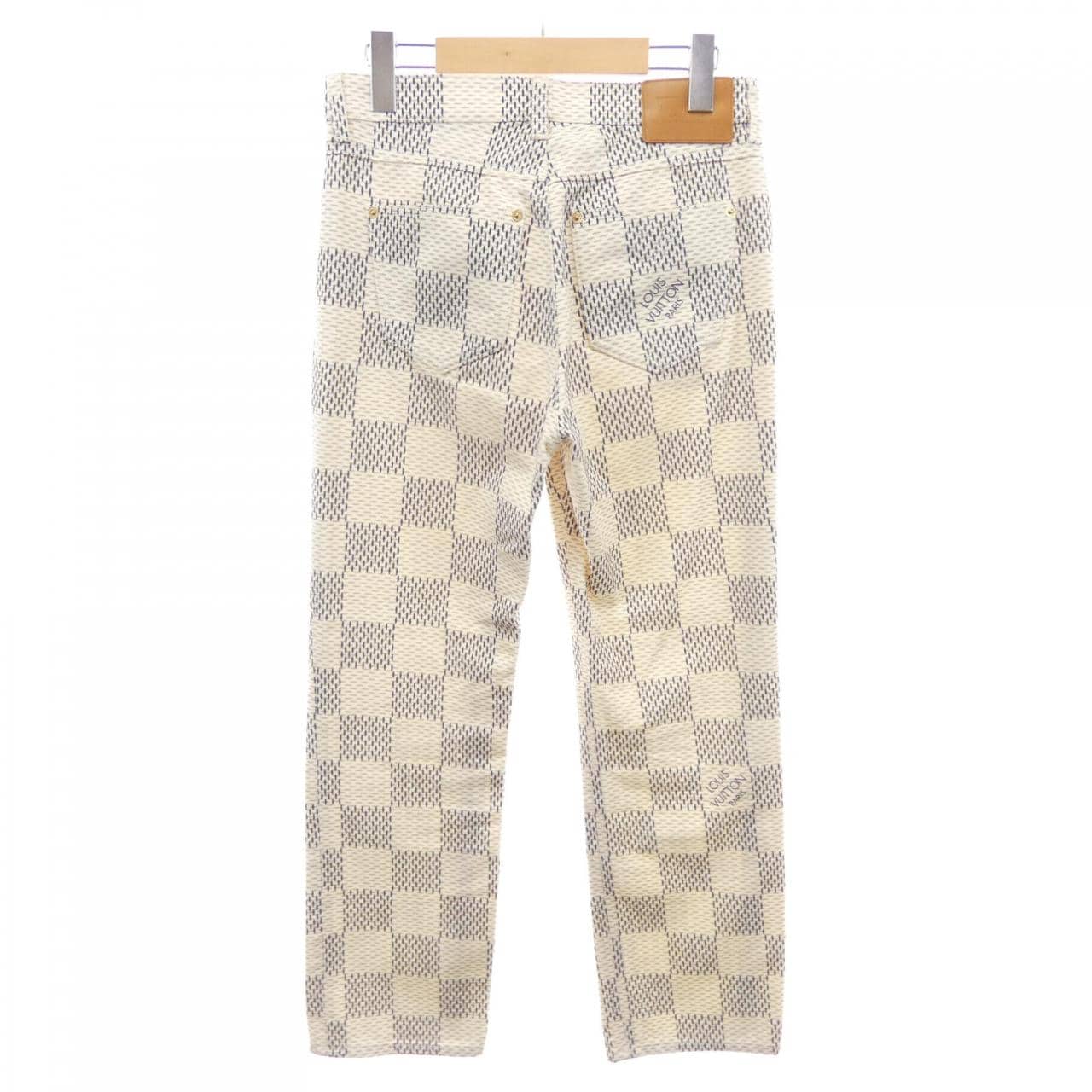ルイヴィトン LOUIS VUITTON ダミエアズールミッドライズジーンズ FMPA51KE3 ジーンズ