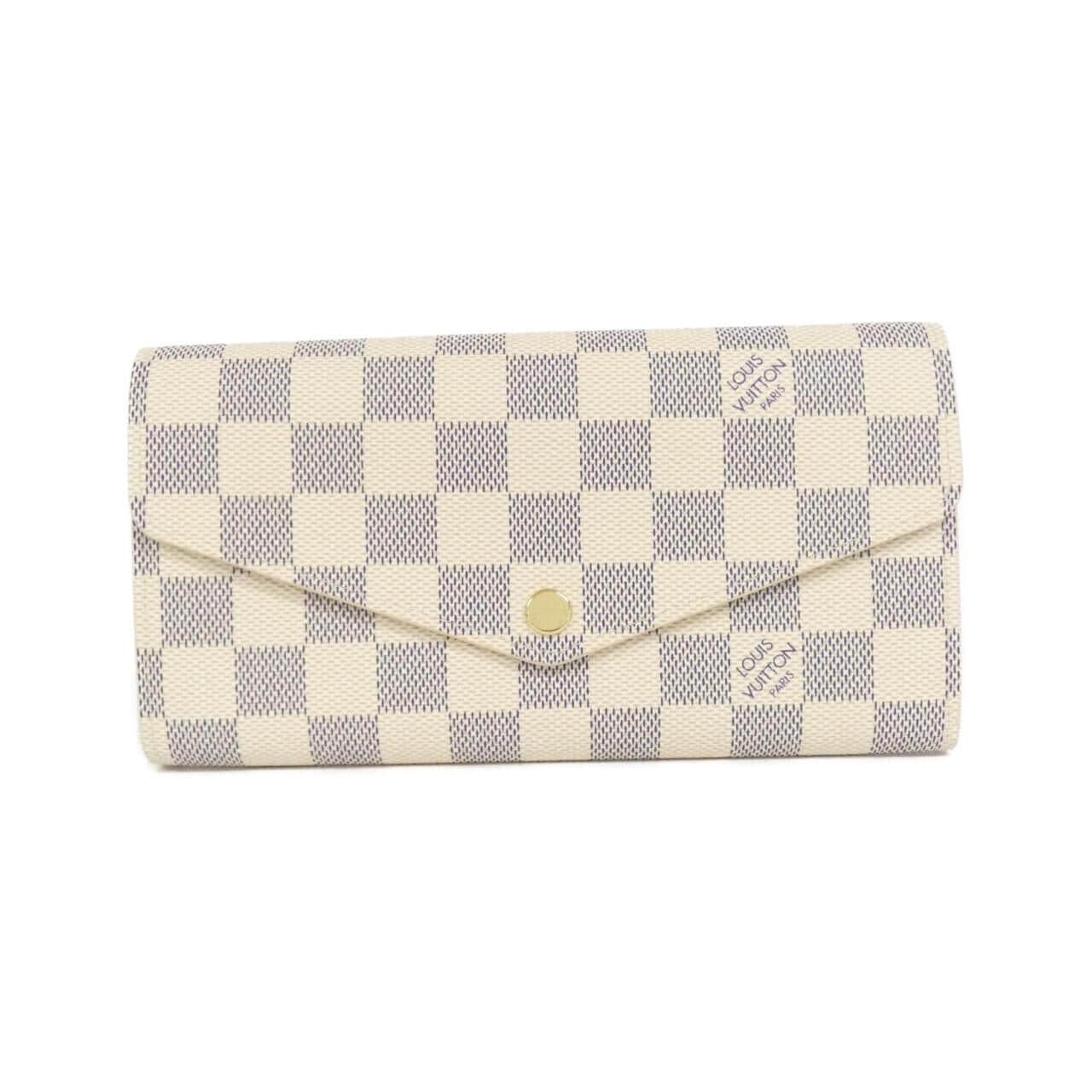ルイヴィトン ダミエ アズール ポルトフォイユ サラ N63208 財布