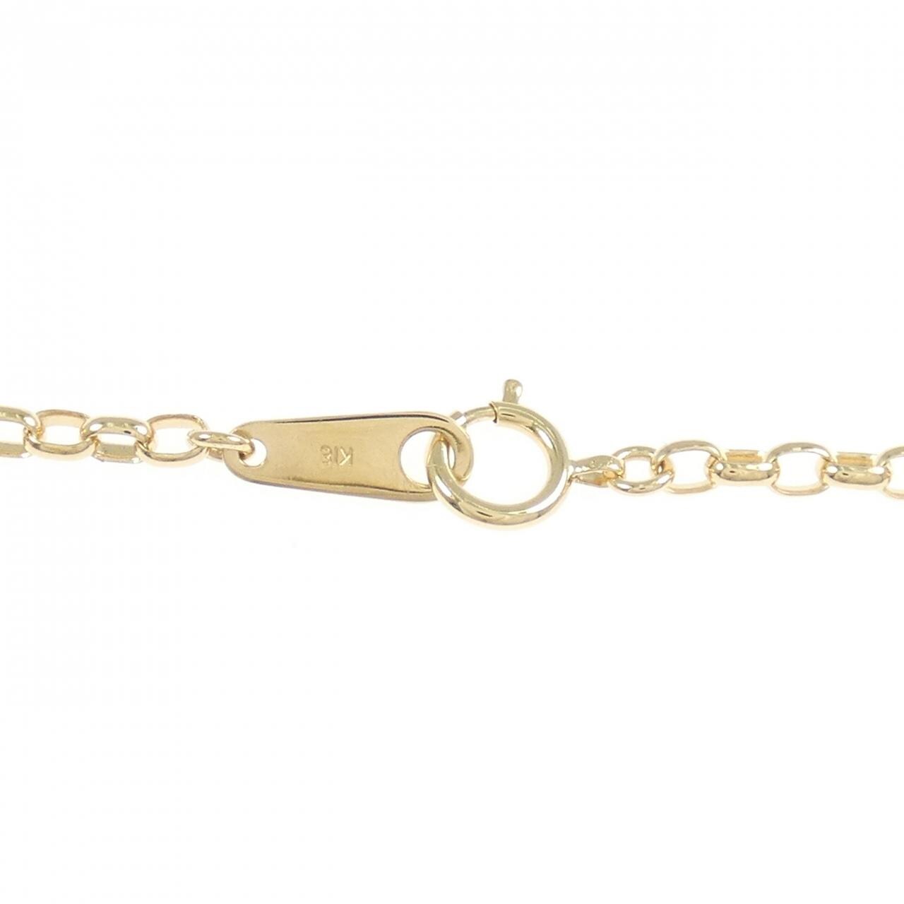 K18YG necklace