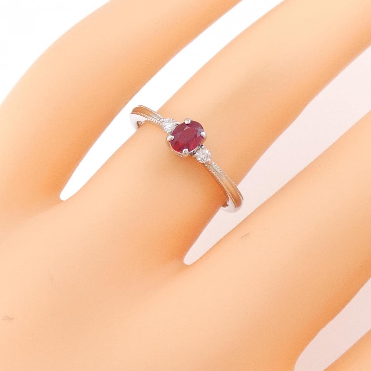 [BRAND NEW] PT Ruby Ring 0.28CT