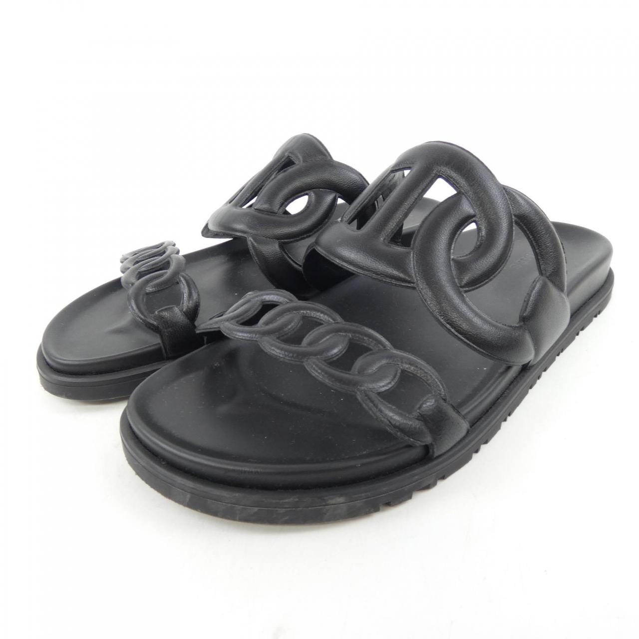 エルメス HERMES エクストラ シェーヌダンクル 222302Z サンダル