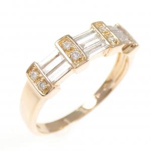 K18PG ダイヤモンド リング 0.47CT