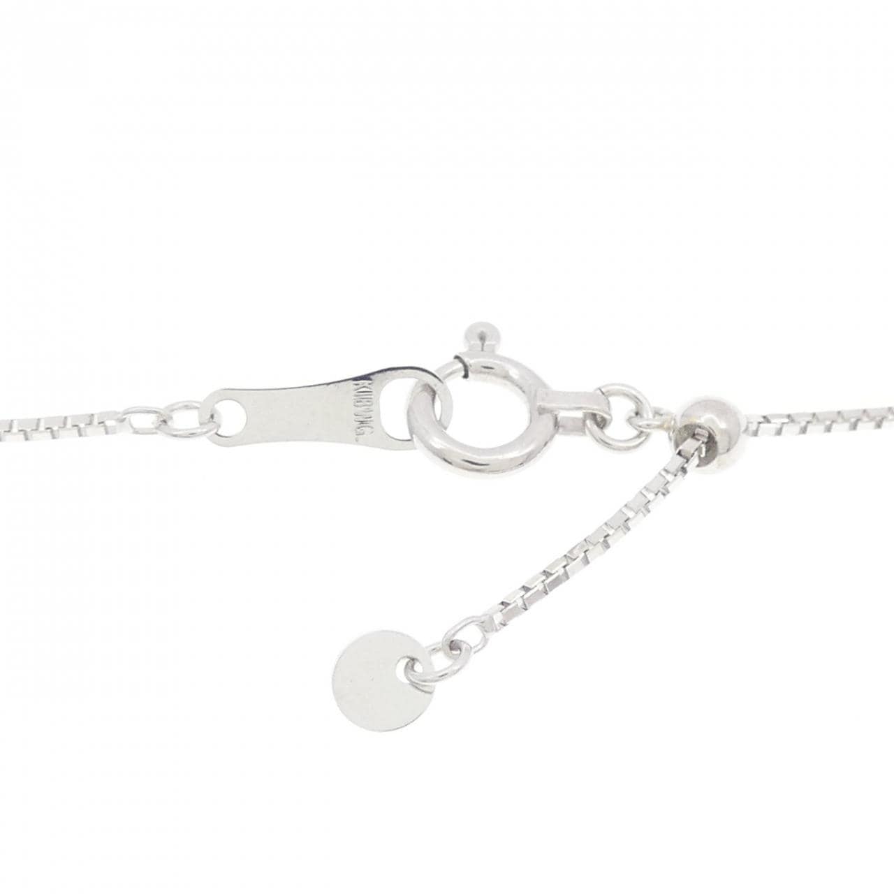 K18WG 2WAY ダイヤモンド ネックレス 1.00CT