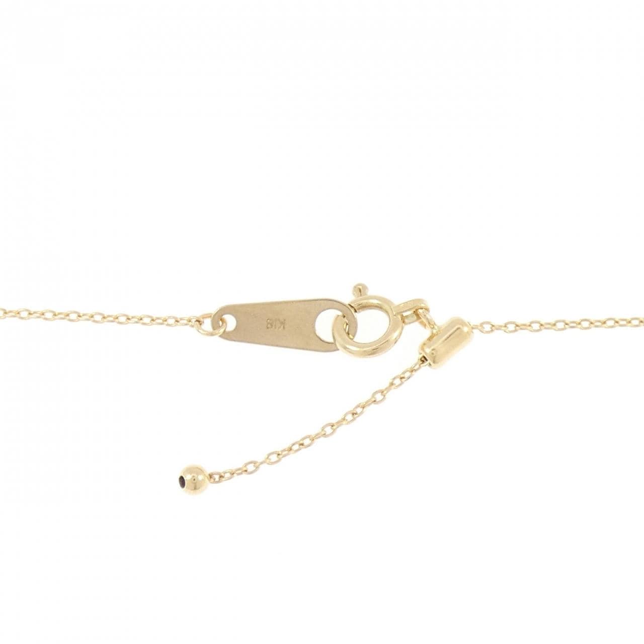 アガット ダイヤモンド ネックレス 0.006CT