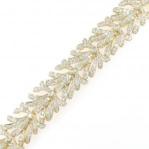 750YG/750WG ダイヤモンド ブレスレット 7.00CT
