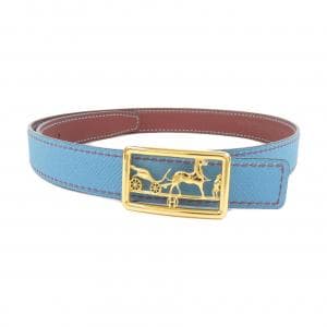 エルメス HERMES カレーシュ ドゥブルトゥール リバーシブル BELT