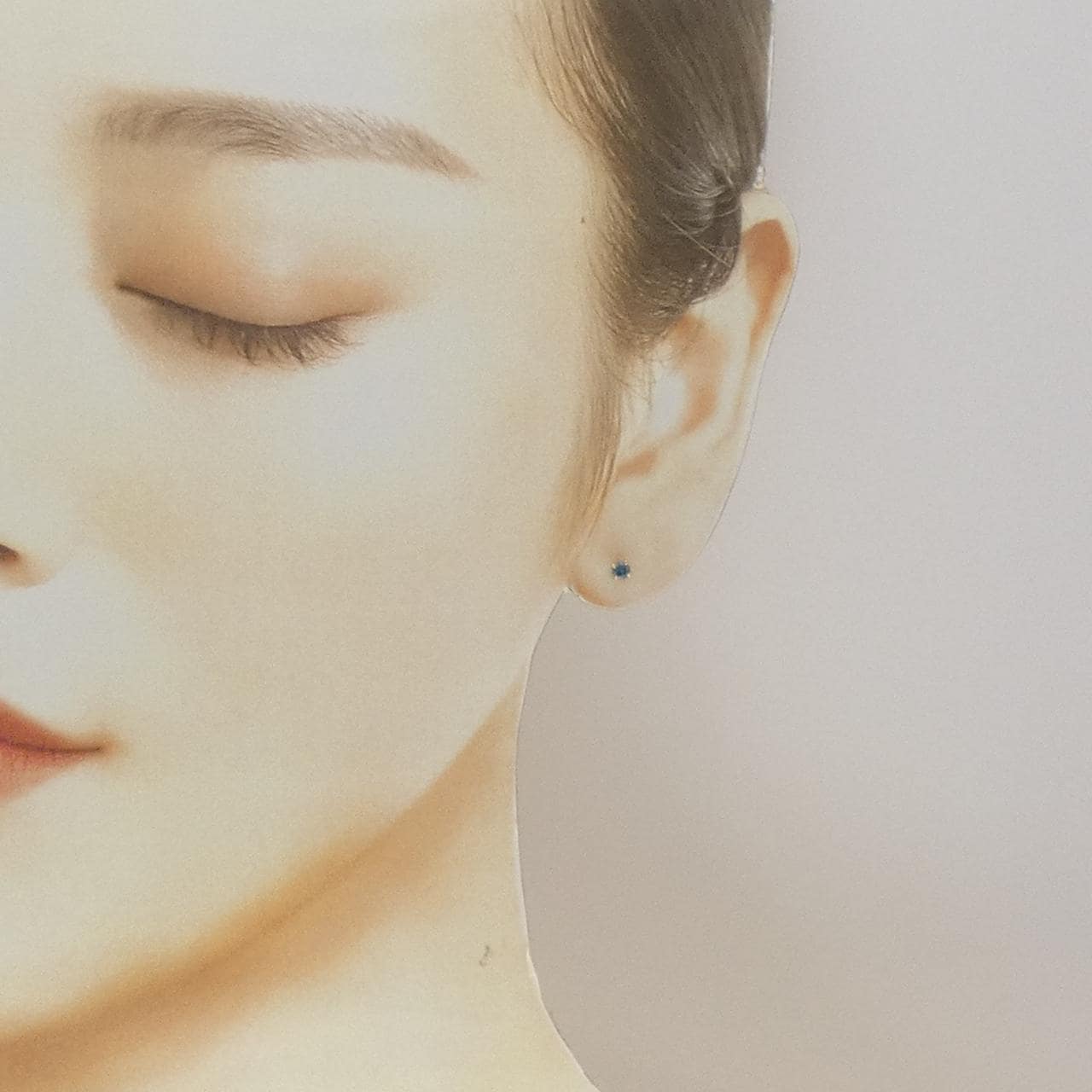 K18YG ダイヤモンド ピアス