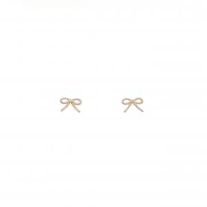 K18PG/K18YG リボン ピアス