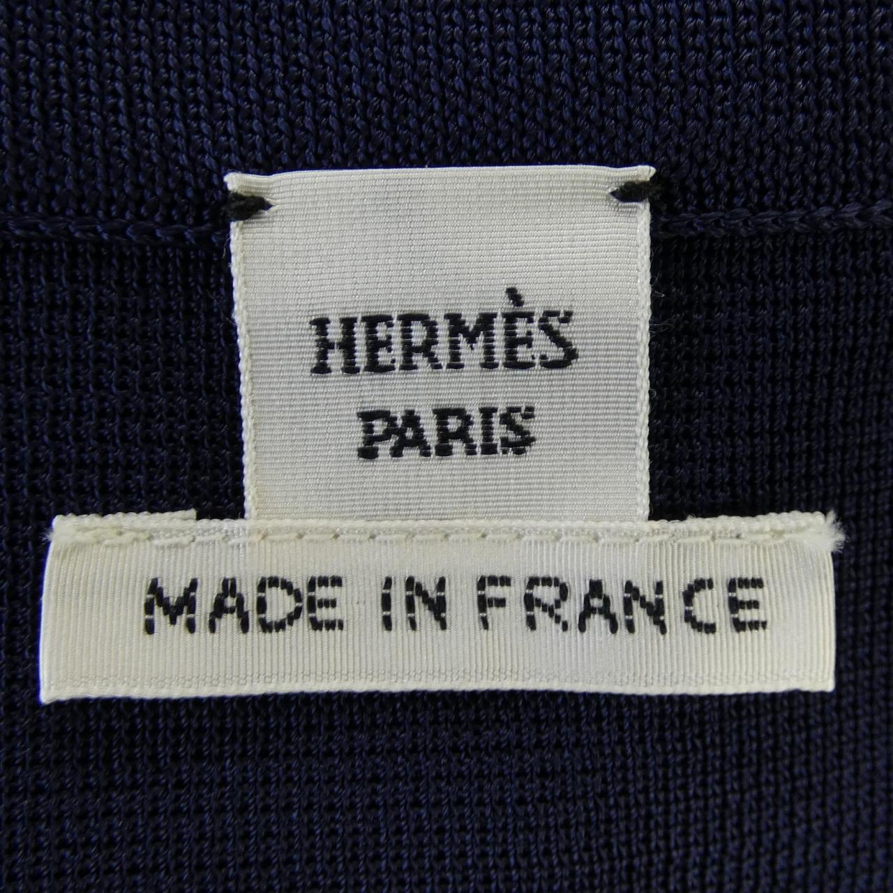 エルメス HERMES CANNES ET CANNES *17-7769 ツイルレーヌ ワンピース