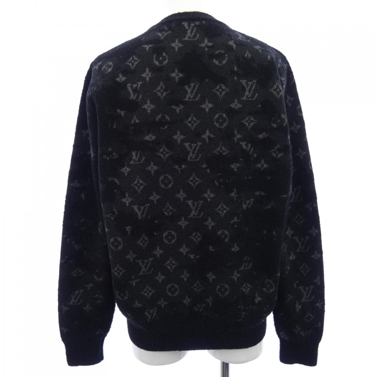 ルイヴィトン LOUIS VUITTON ディストレストモノグラムクルーネック HLN40WZMB ニット