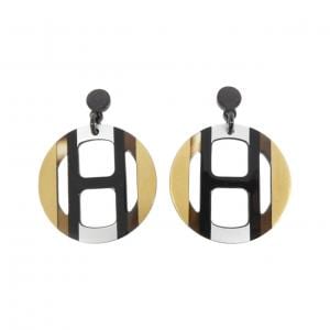 HERMES H Equipe 057086FL earrings