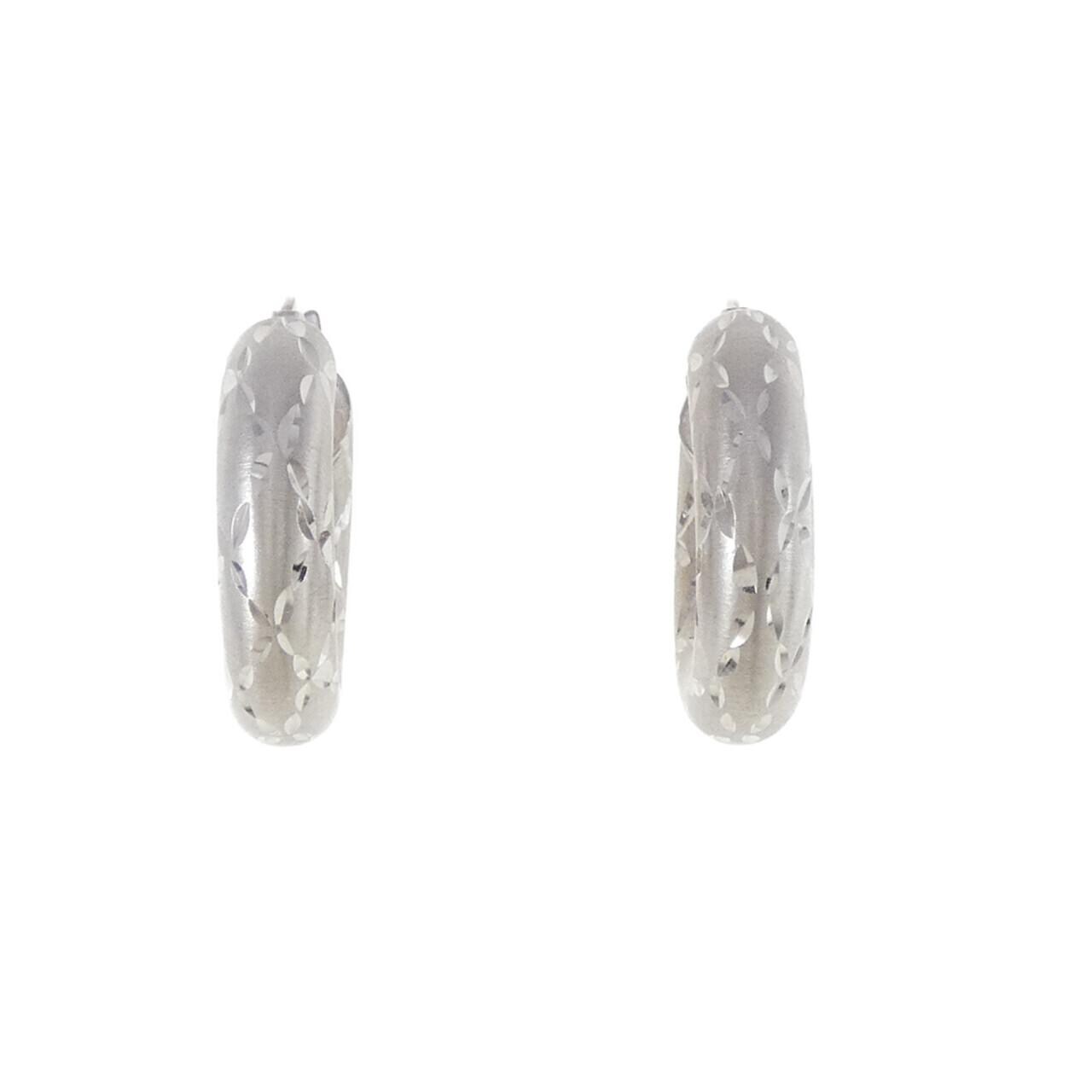 750WG earrings