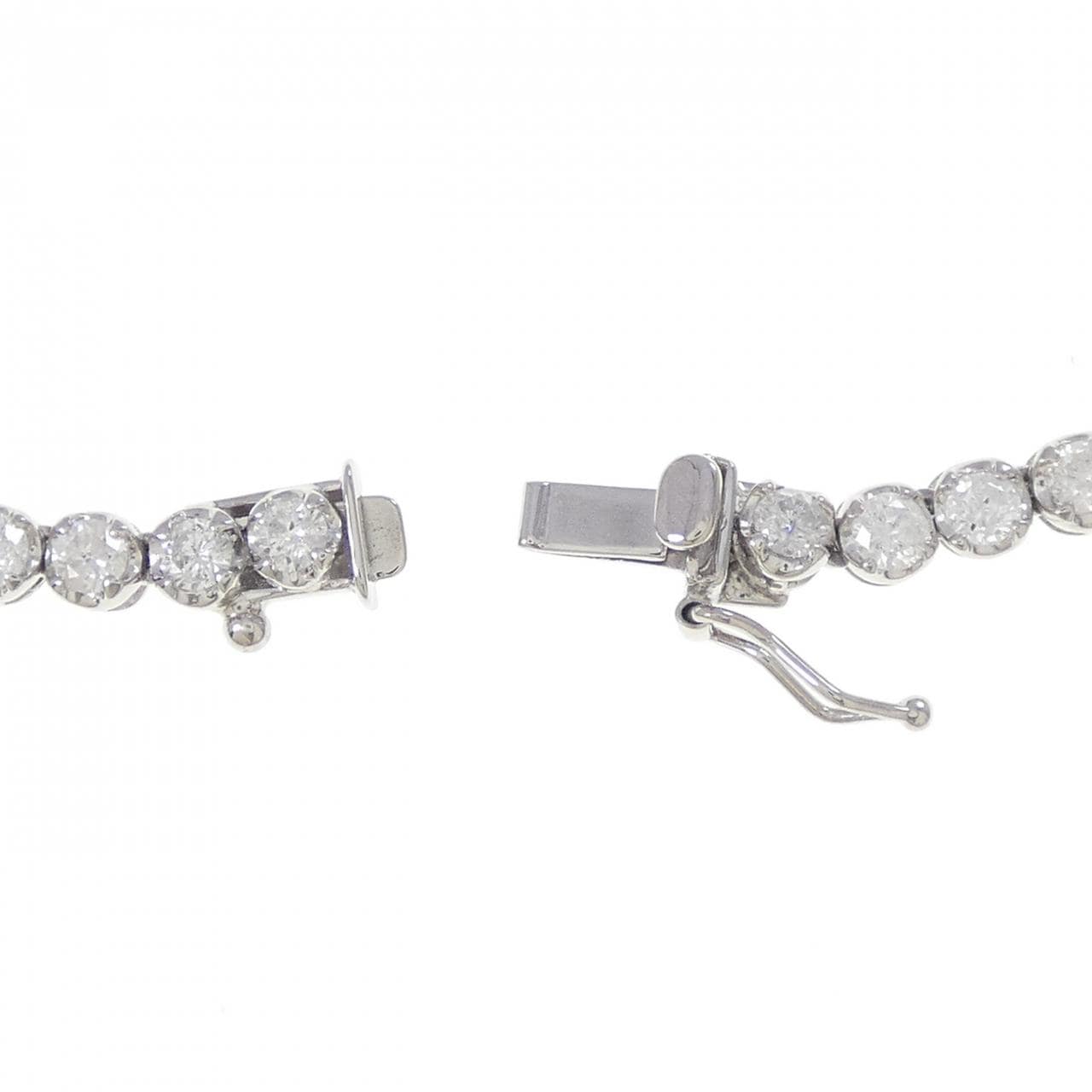 PT900/PT850 ダイヤモンド ネックレス 10.00CT