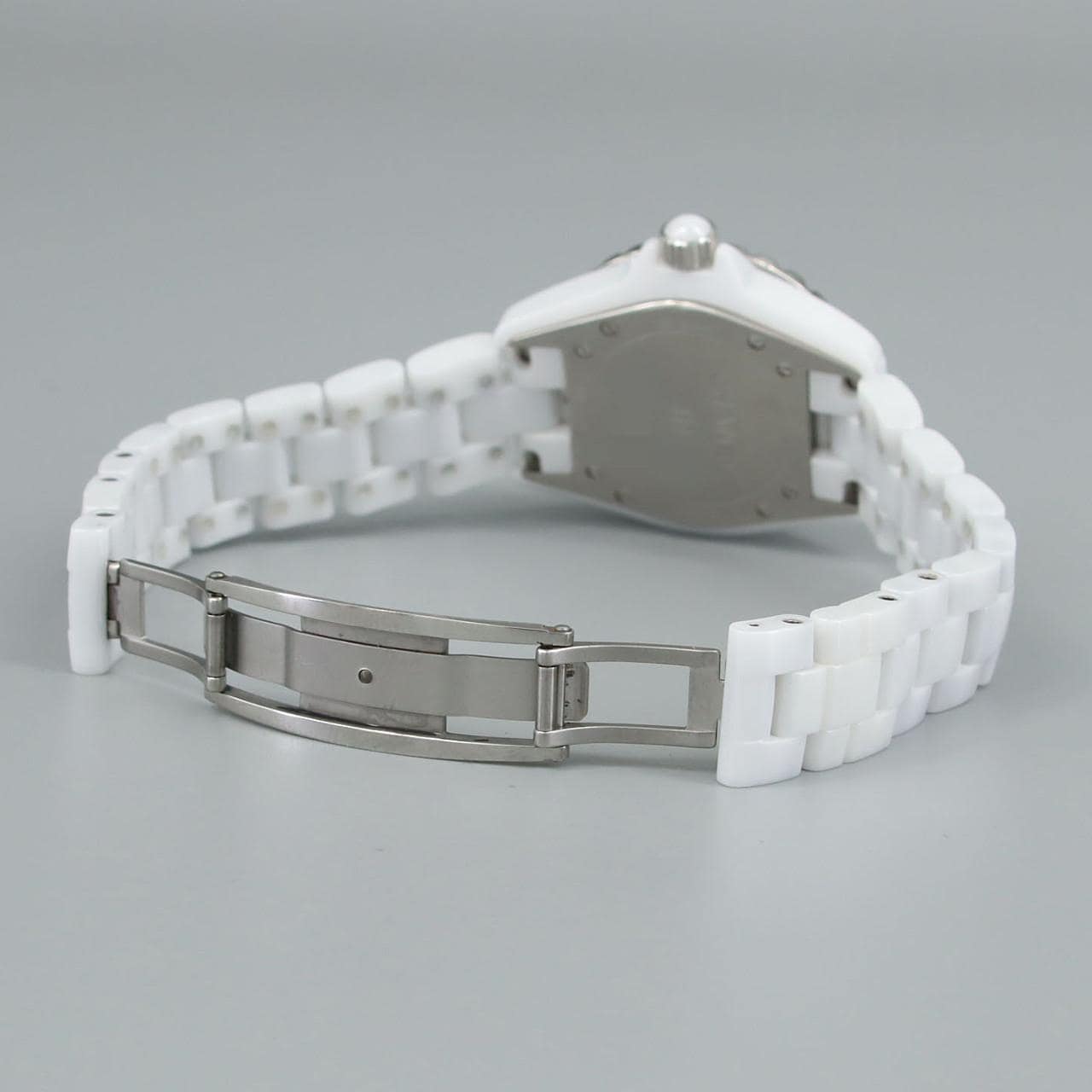 シャネル J12 33mmセラミック･12P H1628 セラミック クォーツ